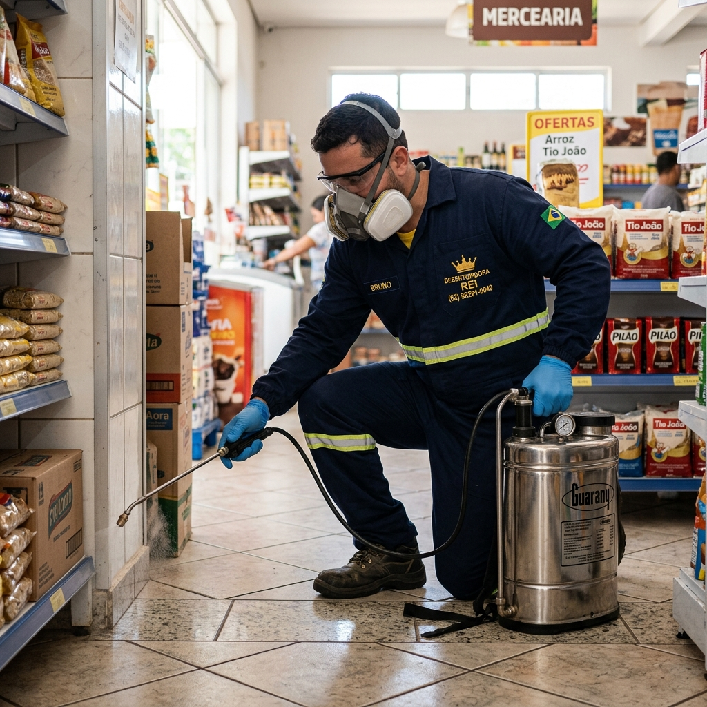 Dedetização e Controle de Pragas em Goiânia